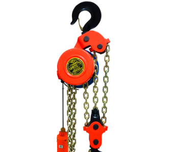 建筑電動(dòng)葫蘆的鏈條彎曲扭結(jié)之后不能再使用